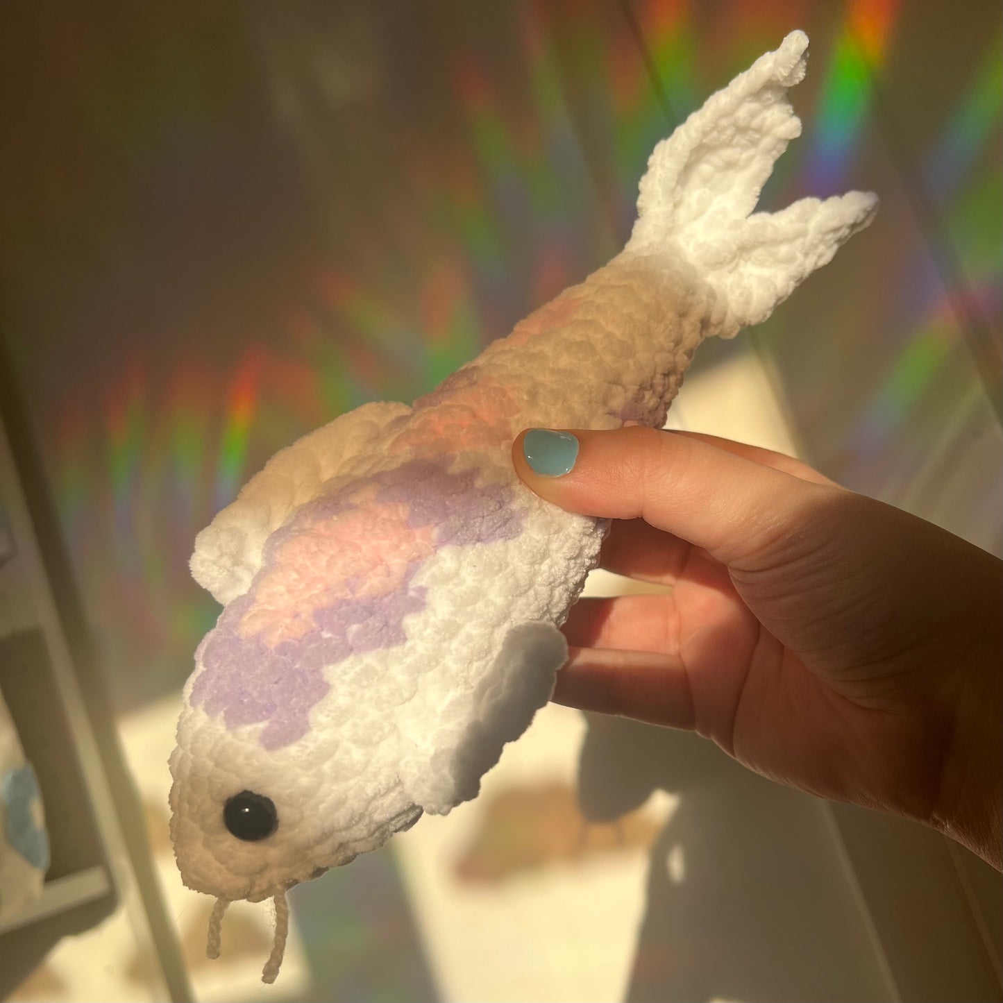 Koi Fish Crochet Amigurumi Plushie