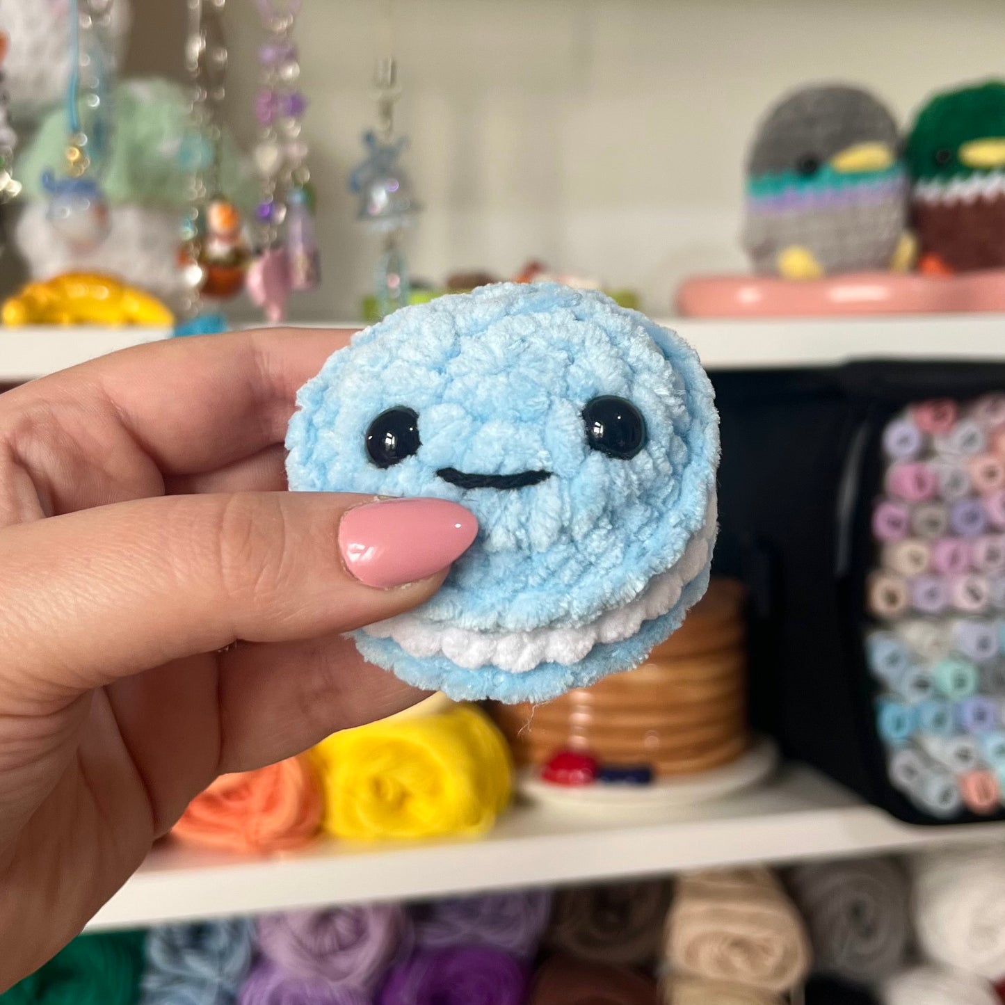 Macaron Crochet Handmade Amigurumi Plushie