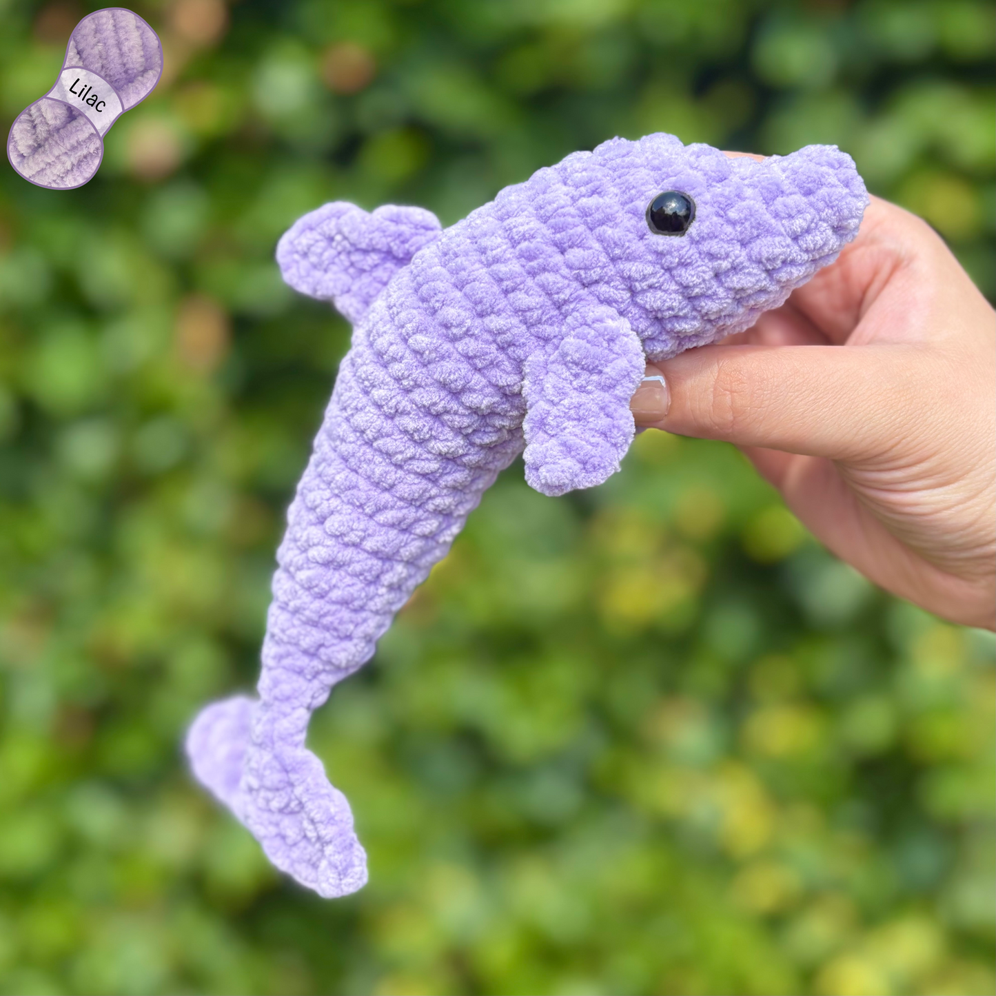 Dolphin Crochet Amigurumi Plushie