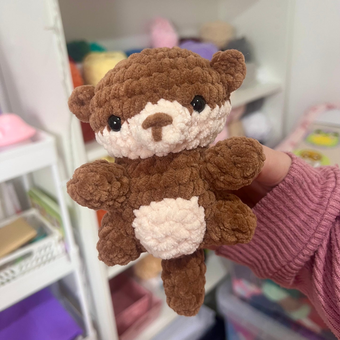 Otter Crochet Amigurumi Plushie