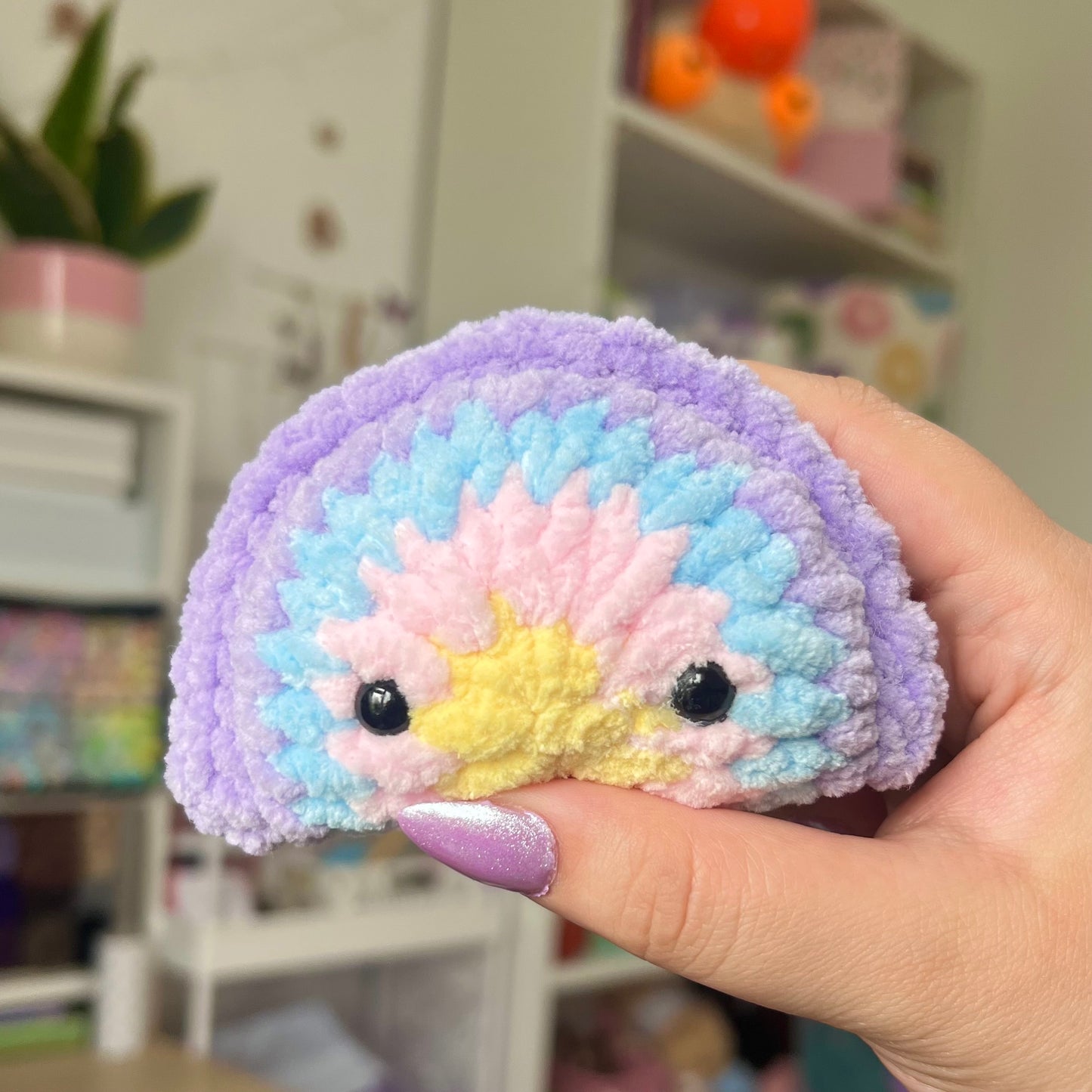 Rainbow Crochet Handmade Amigurumi Plushie