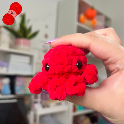 Mini Octopus Crochet Amigurumi Plushie