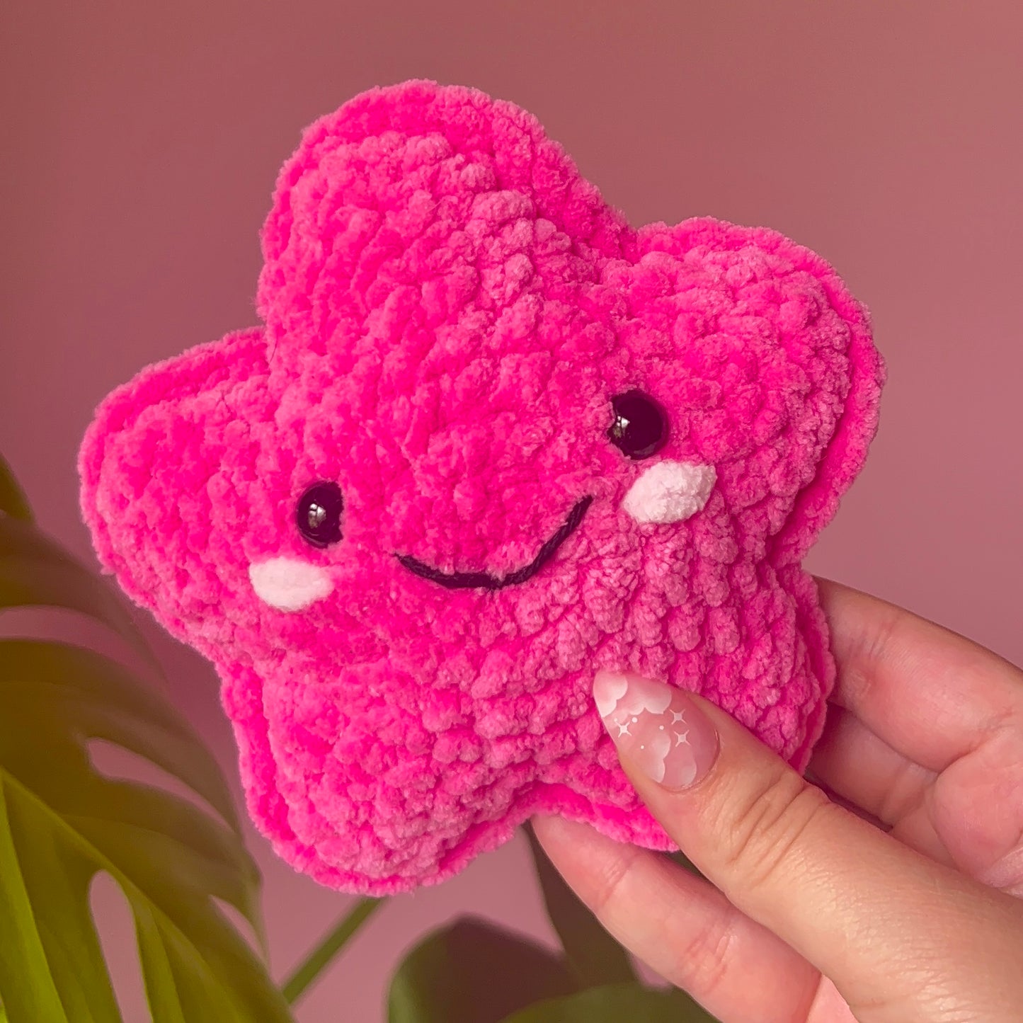 Star Crochet Handmade Amigurumi Plushie