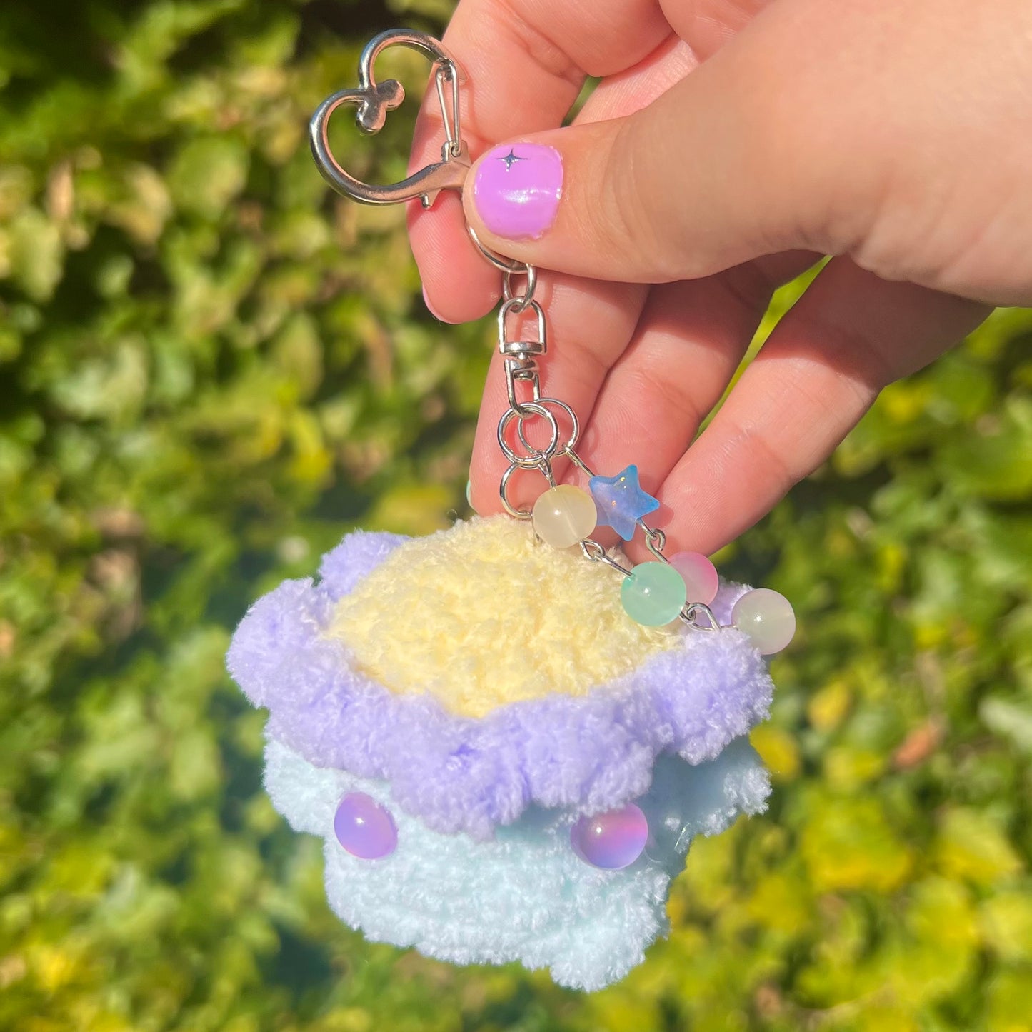 Sept Drop Crochet Amigurumi Plushie Keychains