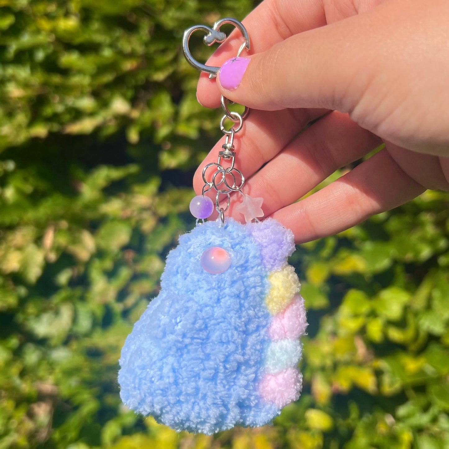 Sept Drop Crochet Amigurumi Plushie Keychains