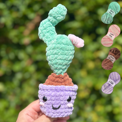 Plant Popper Crochet Amigurumi Plushie