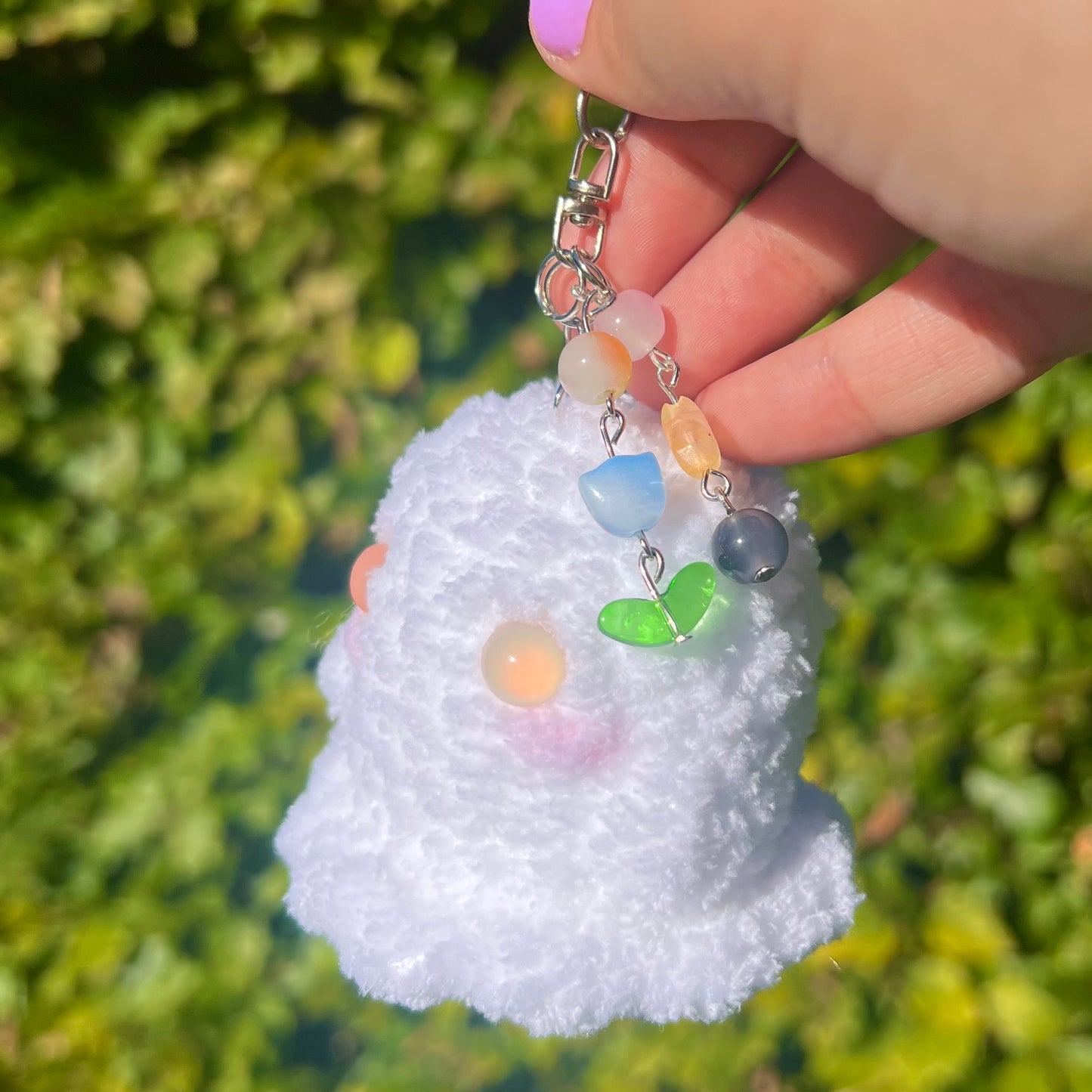 Sept Drop Crochet Amigurumi Plushie Keychains