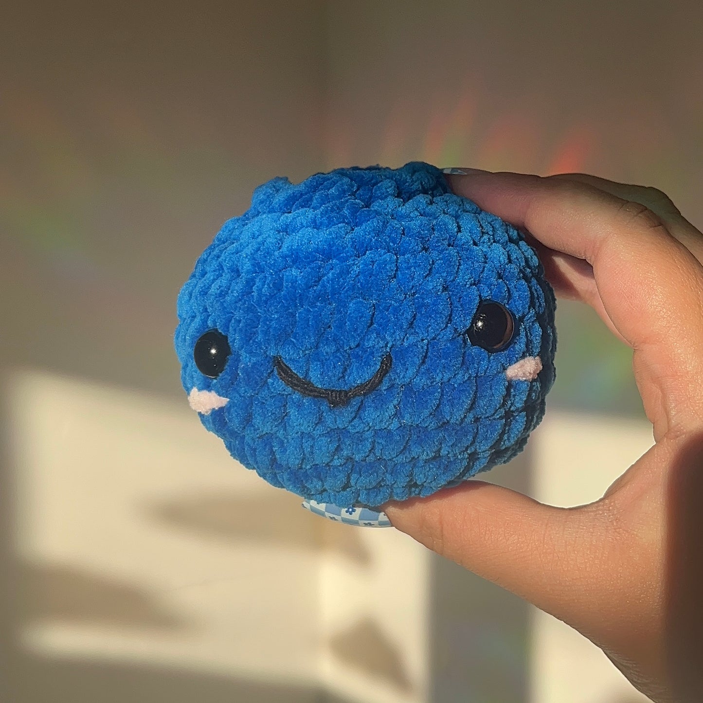 Blueberry Crochet Amigurumi Plushie