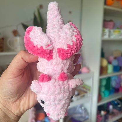 Baby Dragon Crochet Handmade Amigurumi Plushie