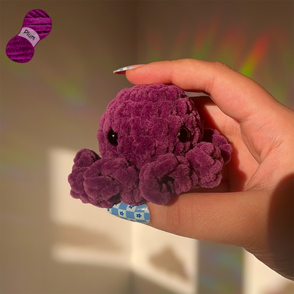 Mini Octopus Crochet Amigurumi Plushie