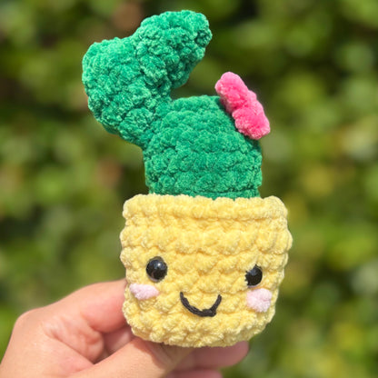 Plant Popper Crochet Amigurumi Plushie