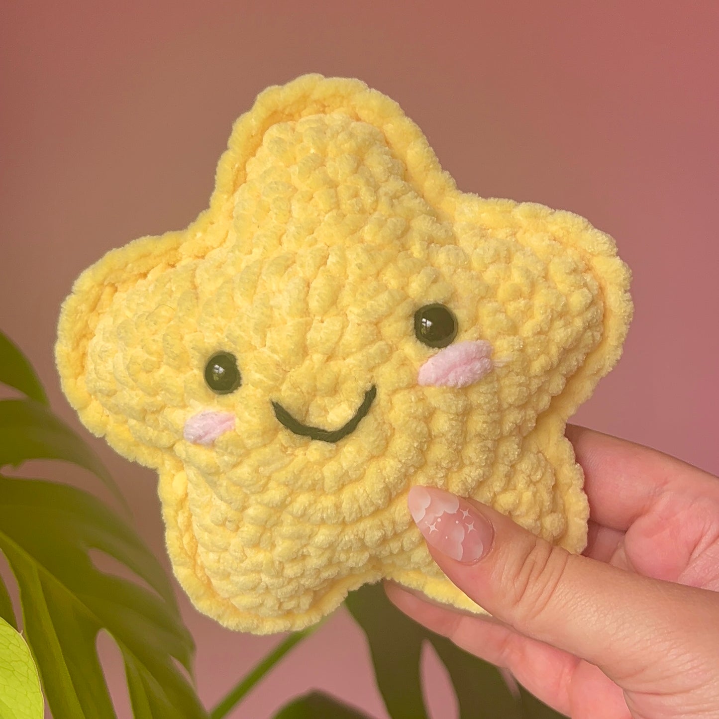 Star Crochet Handmade Amigurumi Plushie