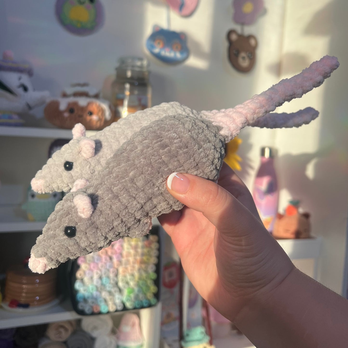 Rat Crochet Handmade Amigurumi Plushie