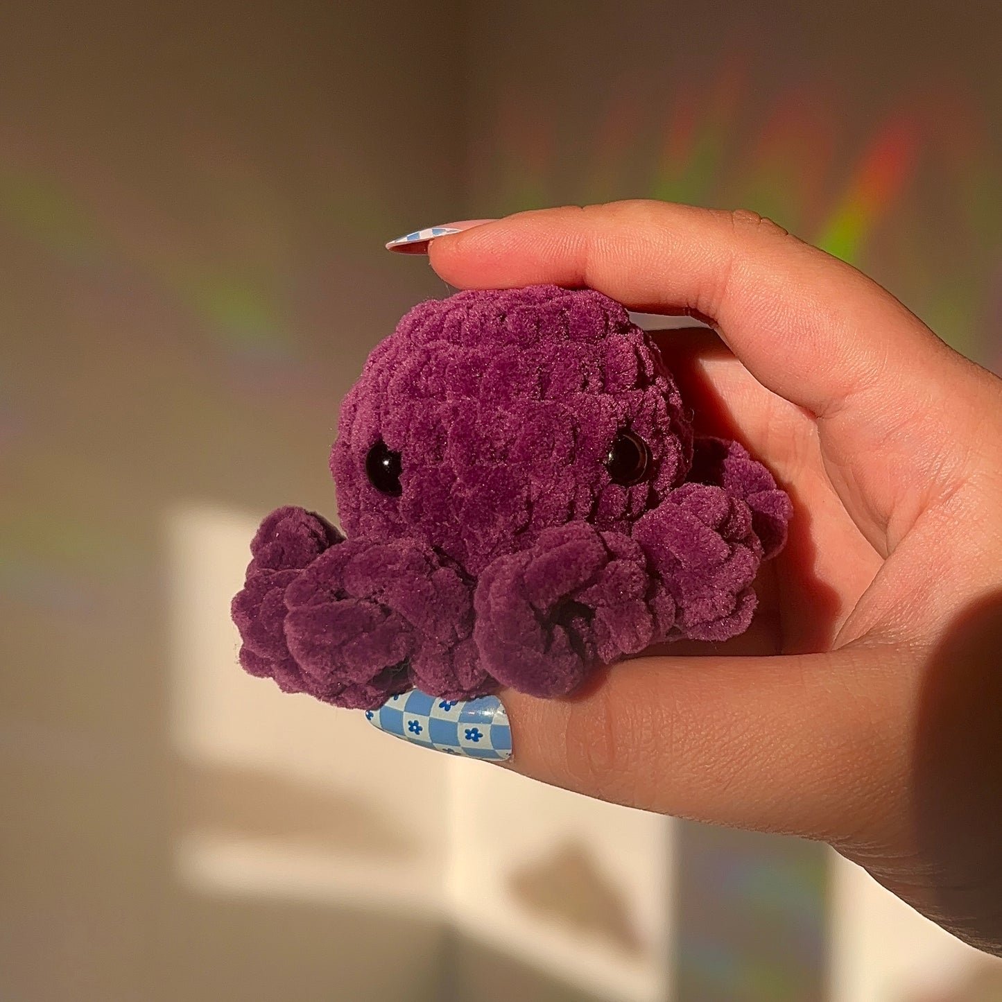 Mini Octopus Crochet Amigurumi Plushie