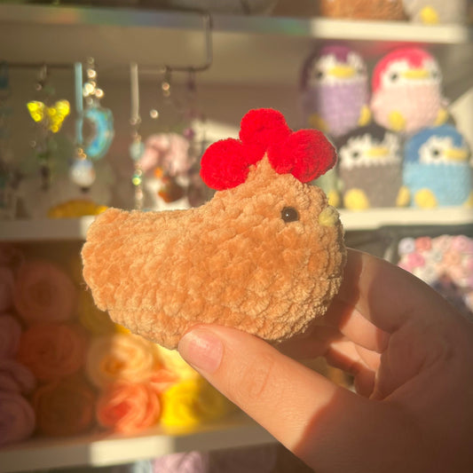 Chicken Crochet Handmade Amigurumi Plushie