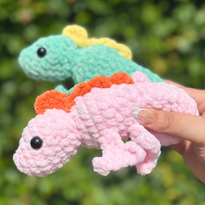 Chameleon Crochet Amigurumi Plushie