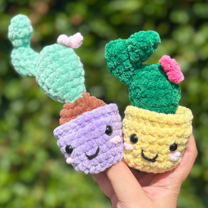 Plant Popper Crochet Amigurumi Plushie