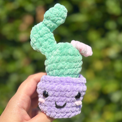 Plant Popper Crochet Amigurumi Plushie