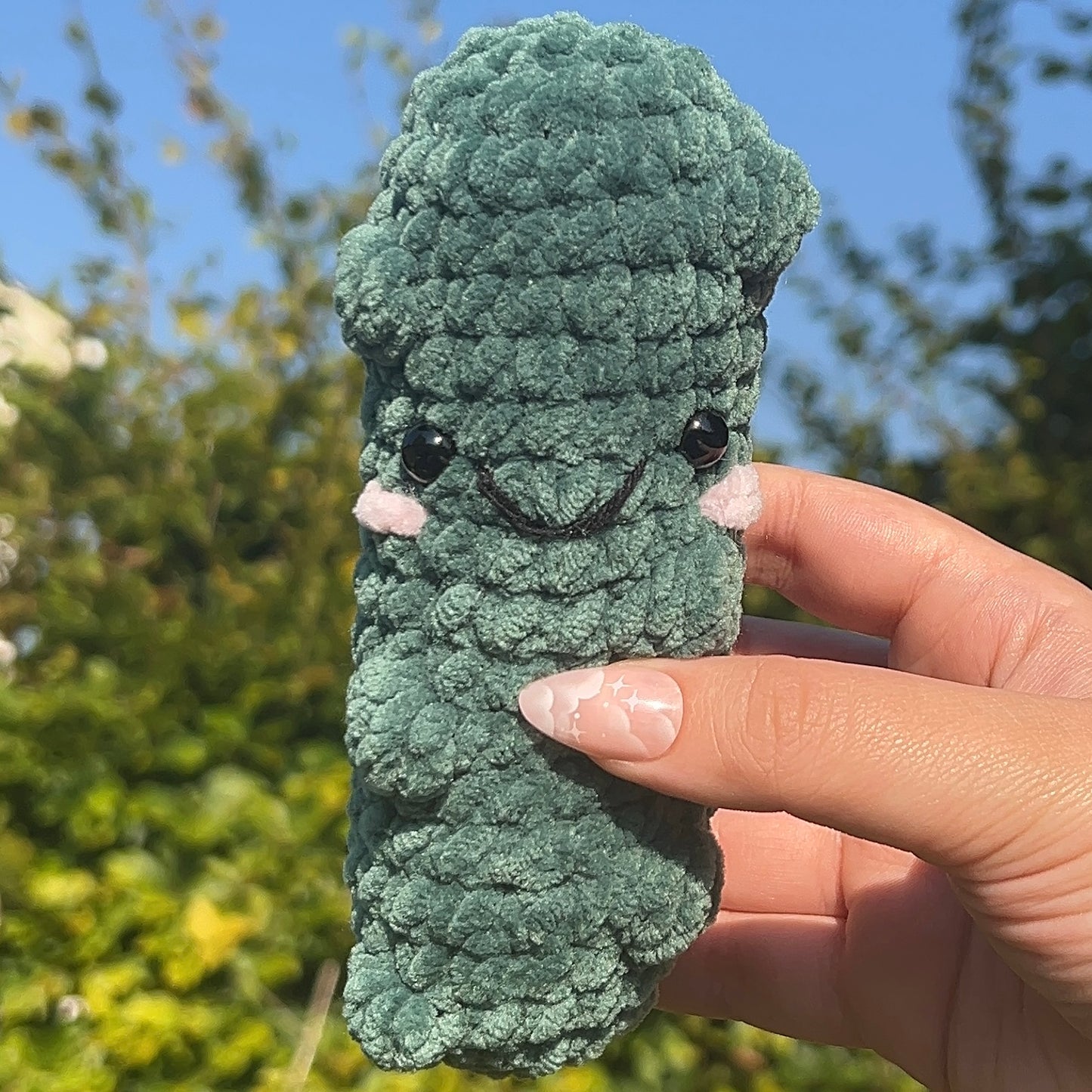 Pickle Crochet Amigurumi Plushie