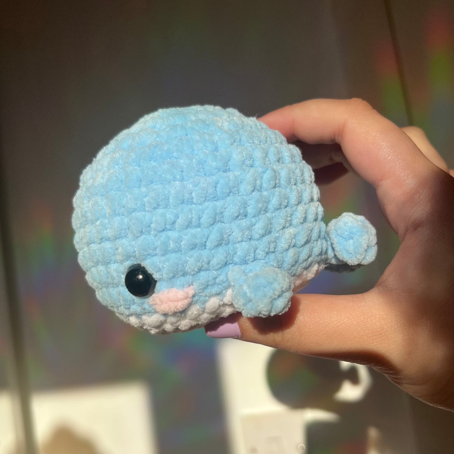 Whale Crochet Amigurumi Plushie