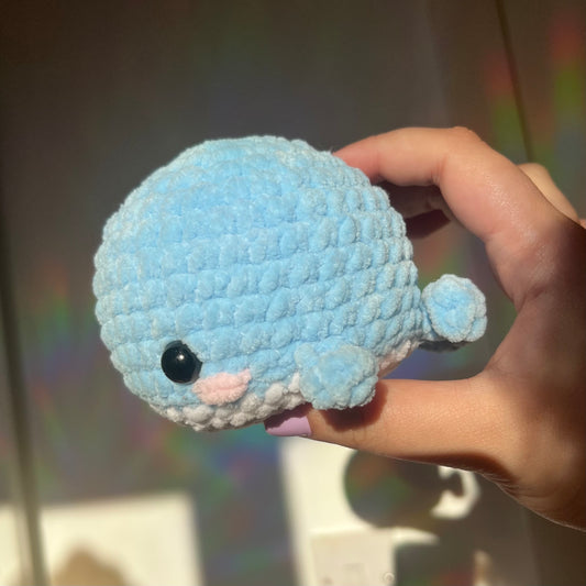 Whale Crochet Amigurumi Plushie