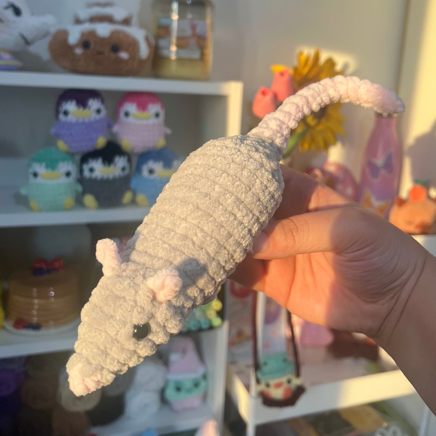 Rat Crochet Handmade Amigurumi Plushie