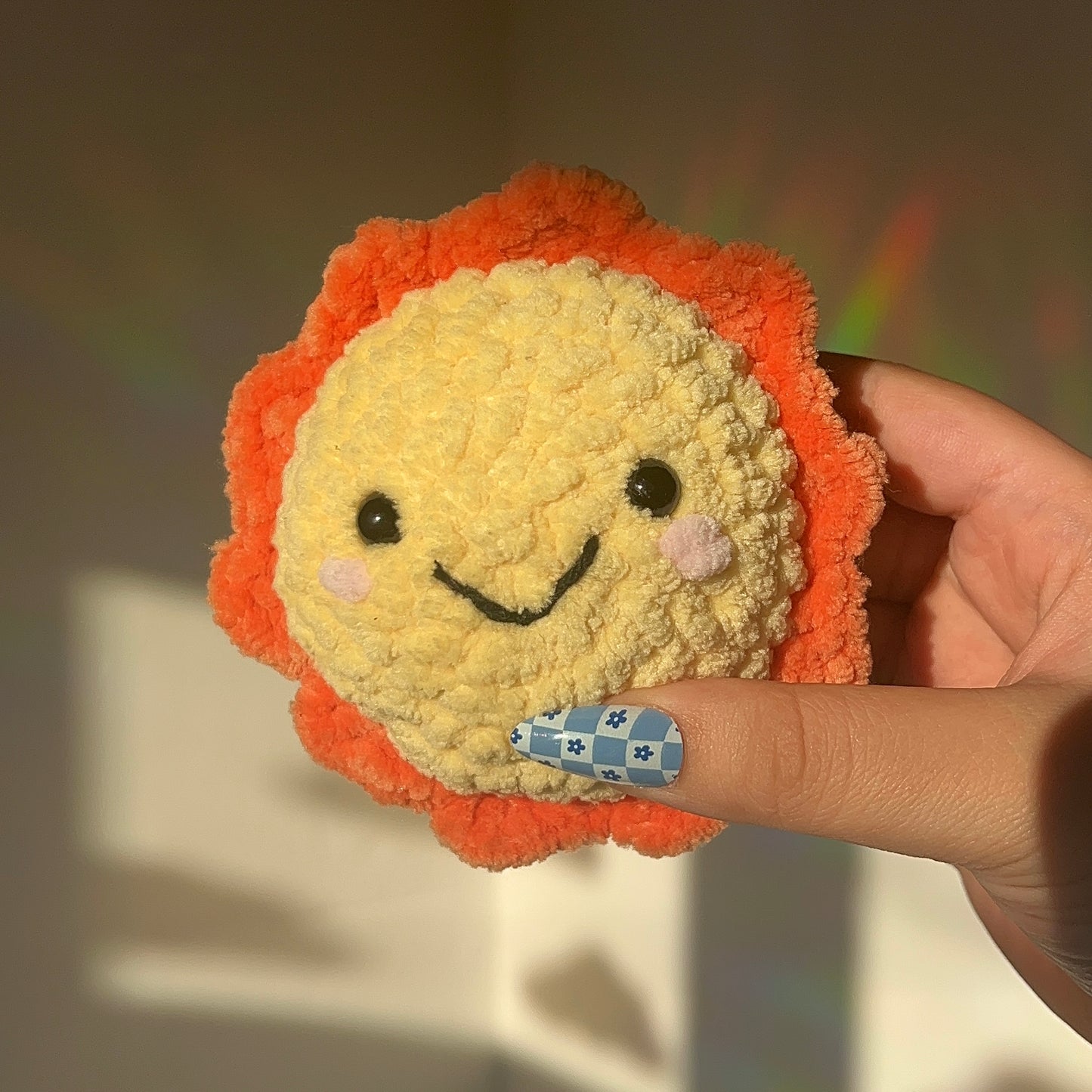 Sun Crochet Handmade Amigurumi Plushie