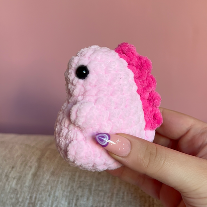 Mini Dino Crochet Amigurumi Plushie