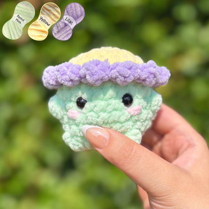 Flower Buddy Crochet Amigurumi Plushie