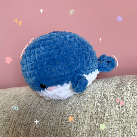 Whale Crochet Amigurumi Plushie