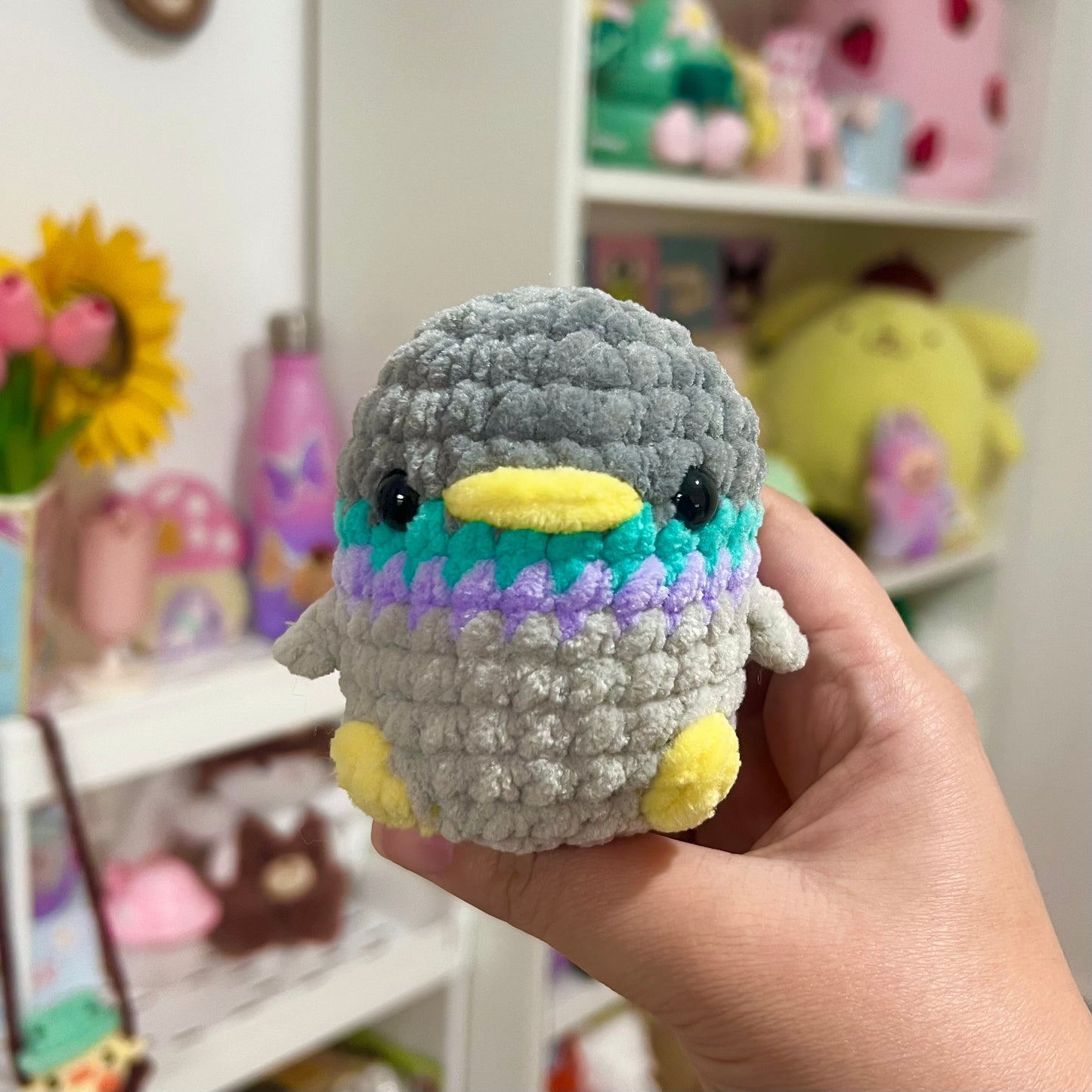 Pigeon Crochet Handmade Amigurumi Plushie