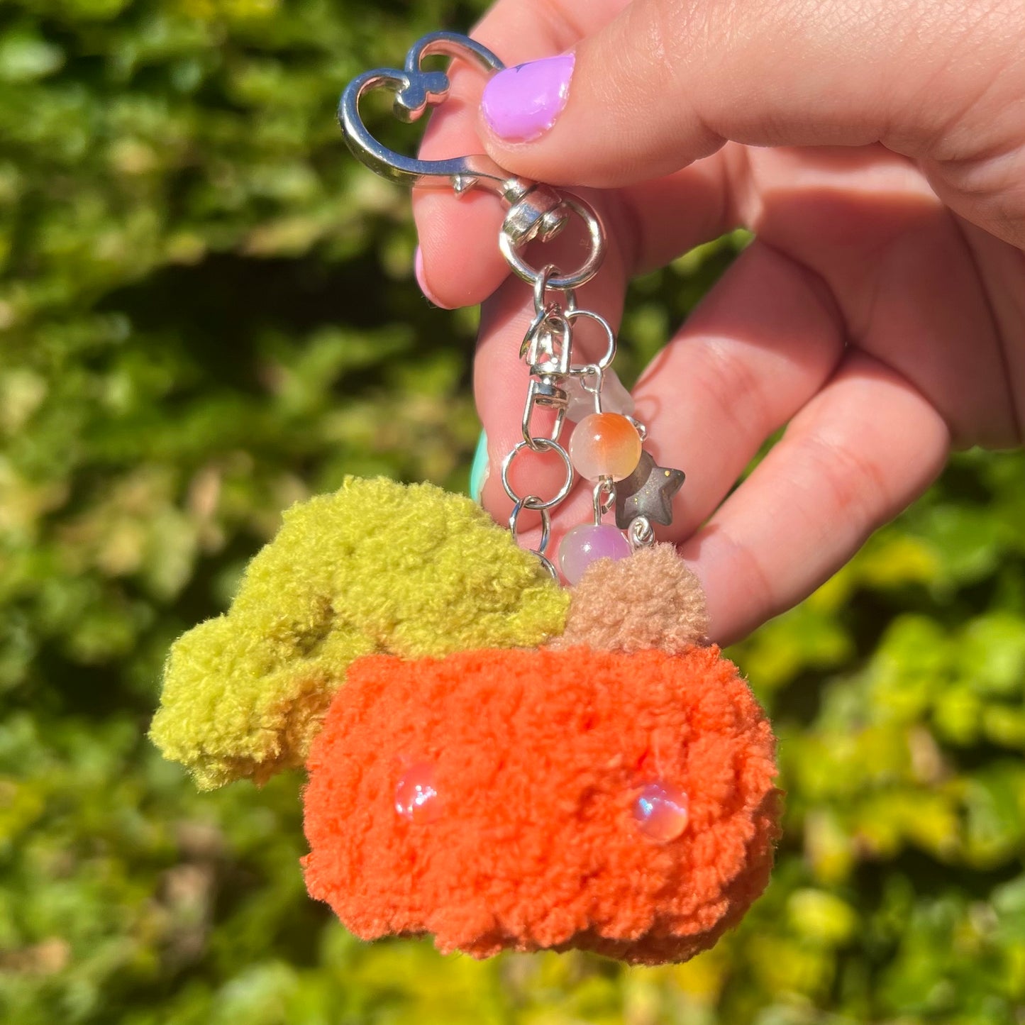 Sept Drop Crochet Amigurumi Plushie Keychains