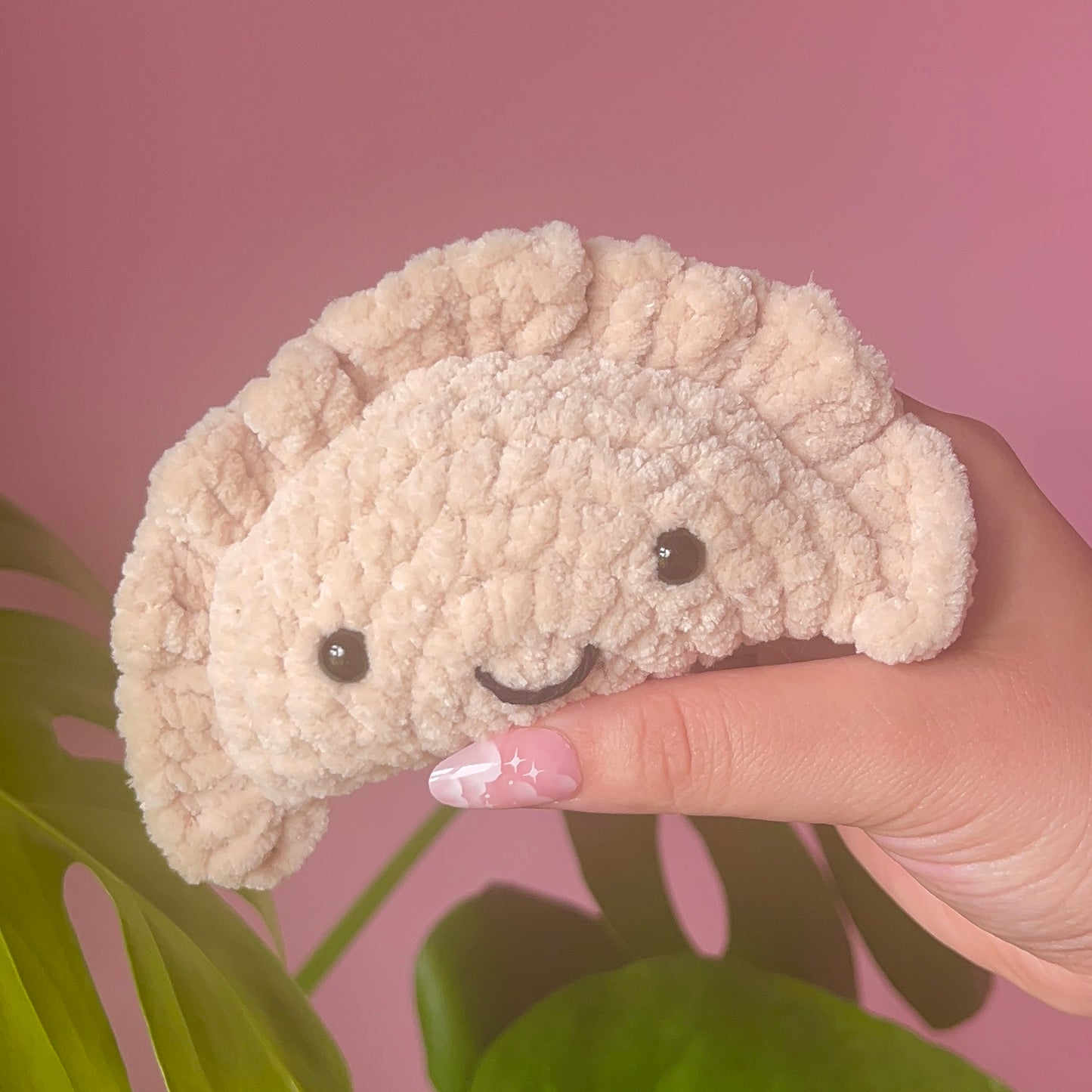 Gyoza Crochet Handmade Amigurumi Plushie