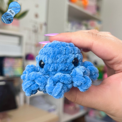 Mini Octopus Crochet Amigurumi Plushie