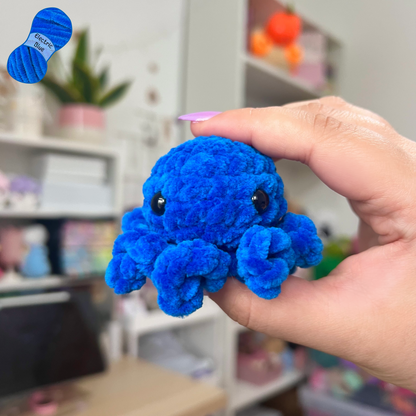 Mini Octopus Crochet Amigurumi Plushie