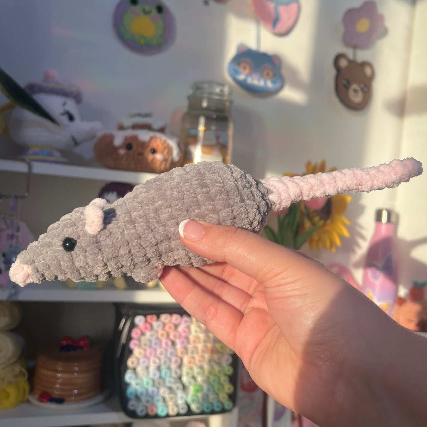 Rat Crochet Handmade Amigurumi Plushie