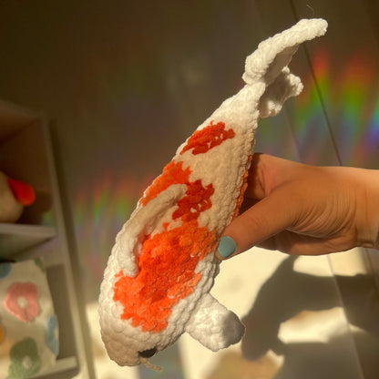 Koi Fish Crochet Amigurumi Plushie