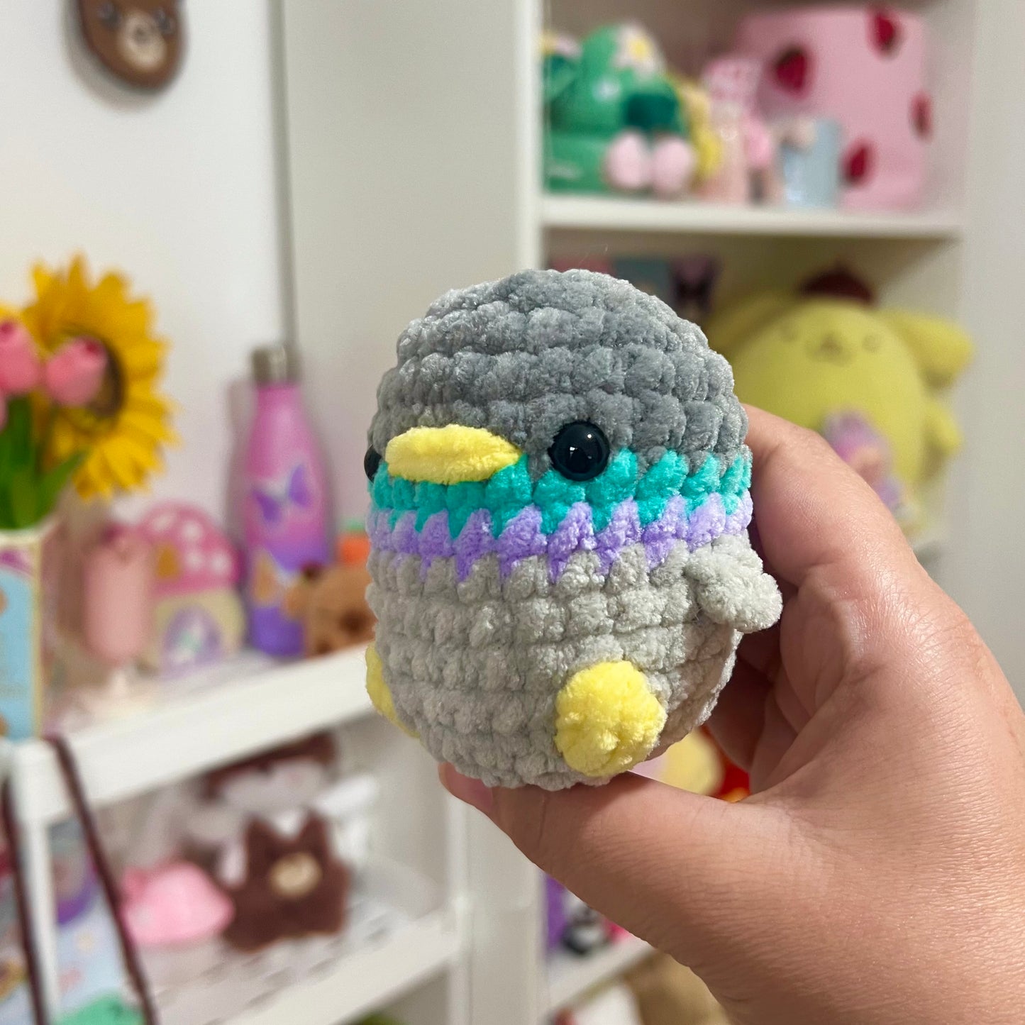 Pigeon Crochet Handmade Amigurumi Plushie