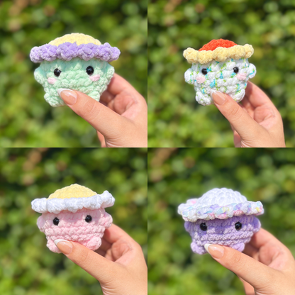 Flower Buddy Crochet Amigurumi Plushie