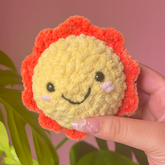 Sun Crochet Handmade Amigurumi Plushie