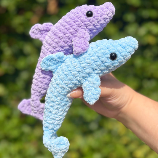 Dolphin Crochet Amigurumi Plushie