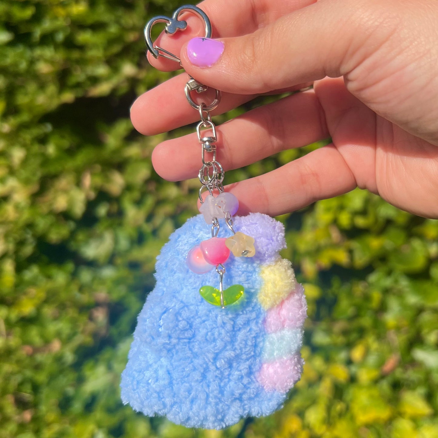 Sept Drop Crochet Amigurumi Plushie Keychains